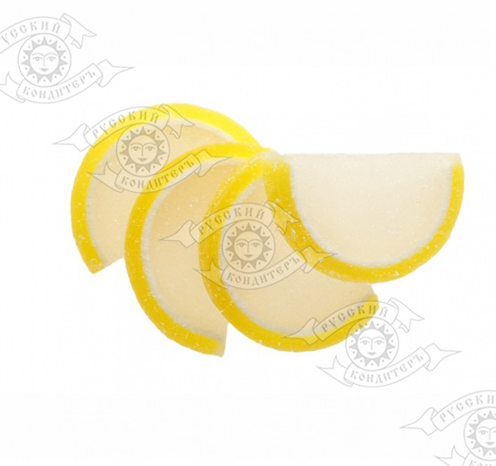 Мармеладные дольки "Фруктовый нектар" с ароматом лимона 